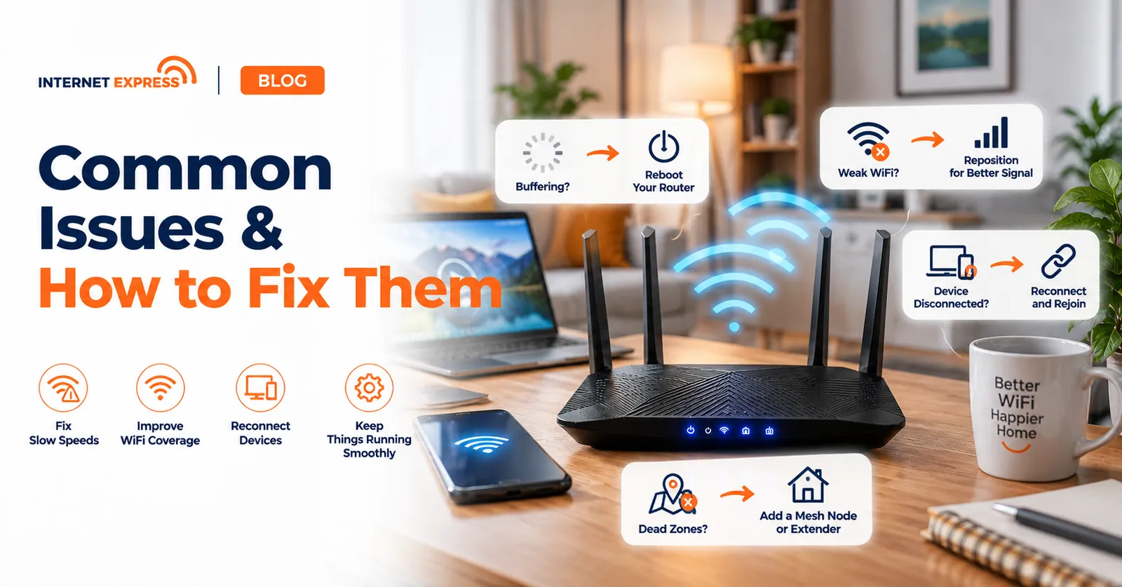 Internet Express illustration: Common issues and how to fix them