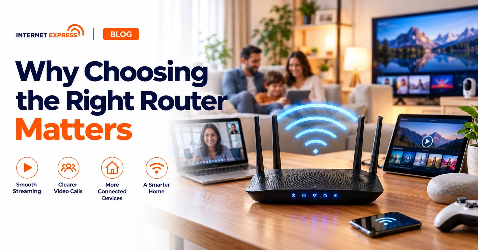 Internet Express illustration: Why choosing the right router matters