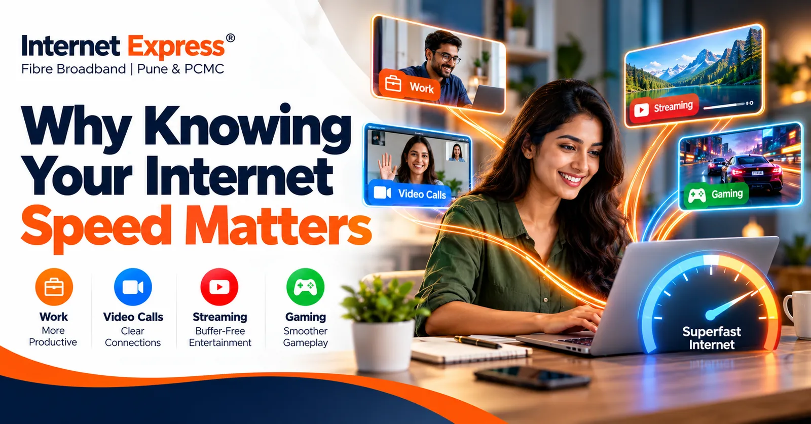 Internet Express illustration: Why knowing your internet speed matters