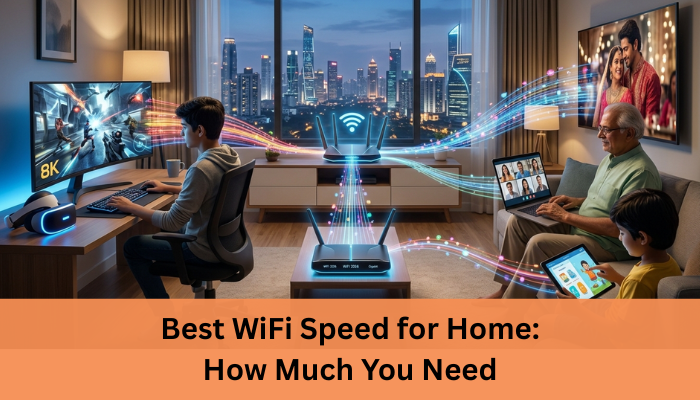 Best wifi speed for home: How much you need