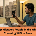 Top Mistakes People Make While Choosing WiFi in Pune