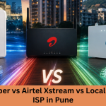 JioFiber vs Airtel Xstream vs Local Fibre ISP in Pune